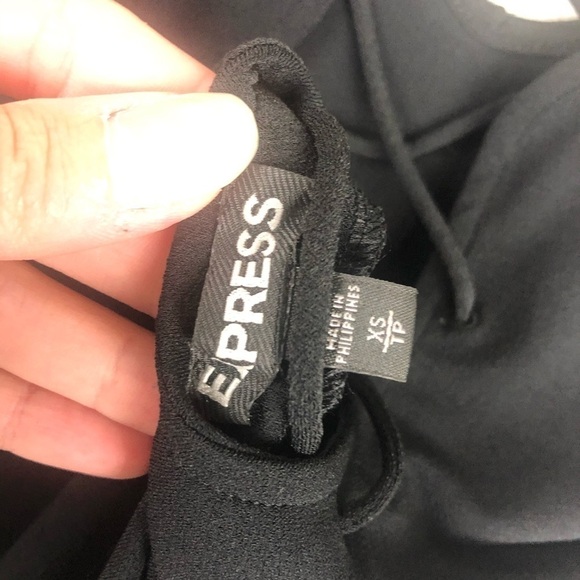 Express black lace back top - Picture 5 of 6